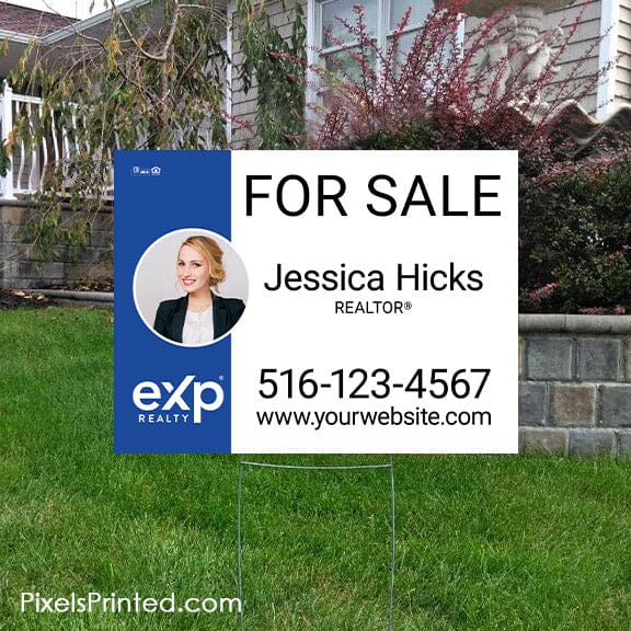 EXP realty yard signs yard signs PixelsPrinted 