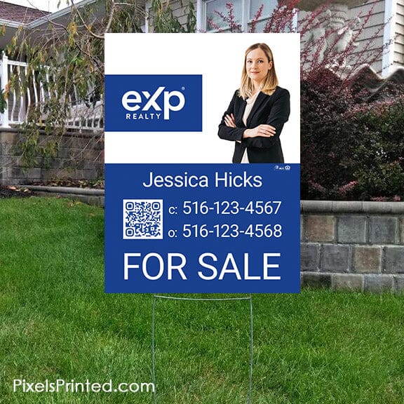 EXP realty yard signs yard signs PixelsPrinted 