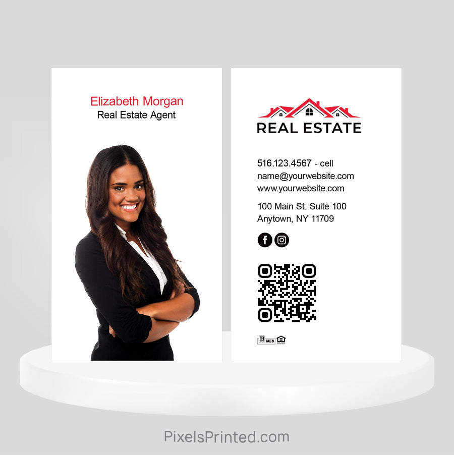 Independent real estate business cards Business Cards PixelsPrinted 