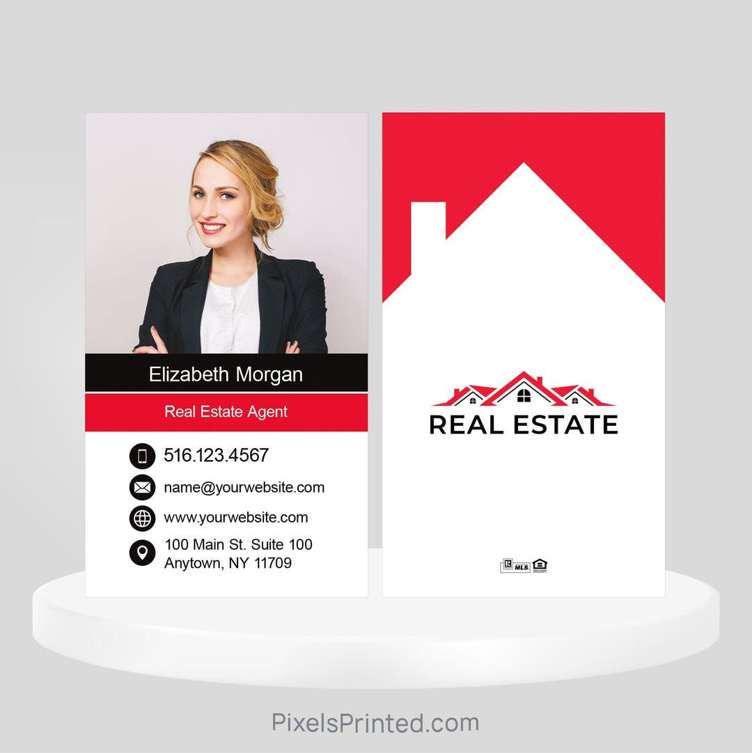 Independent real estate business cards Business Cards PixelsPrinted 