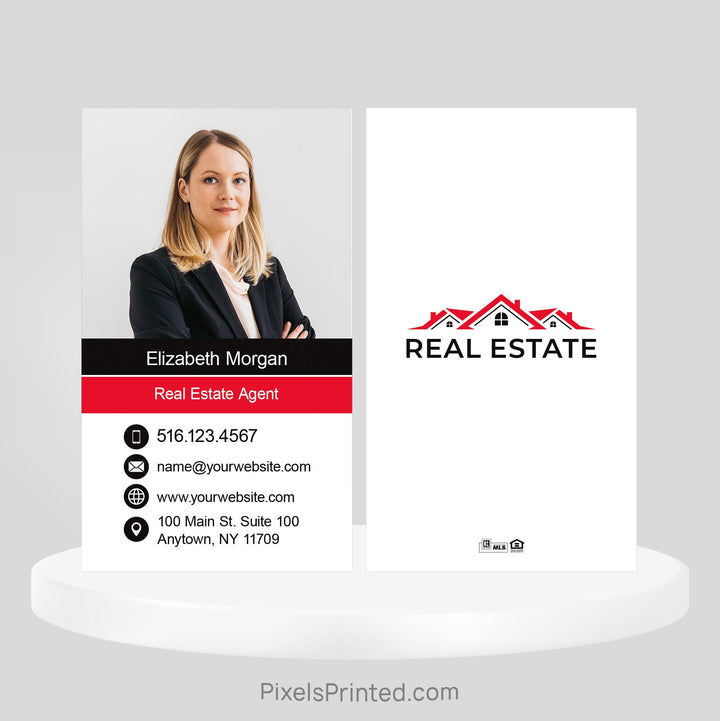 Independent real estate business cards Business Cards PixelsPrinted 