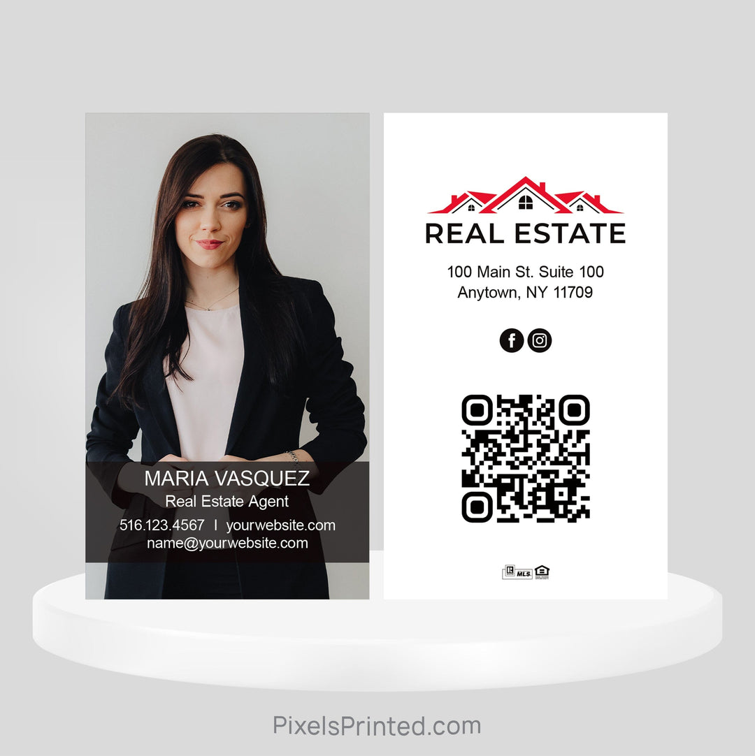 Independent real estate business cards Business Cards PixelsPrinted 