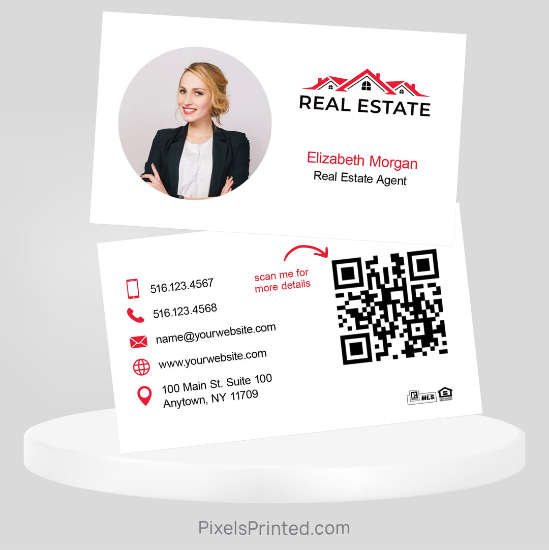 Independent real estate business cards Business Cards PixelsPrinted 