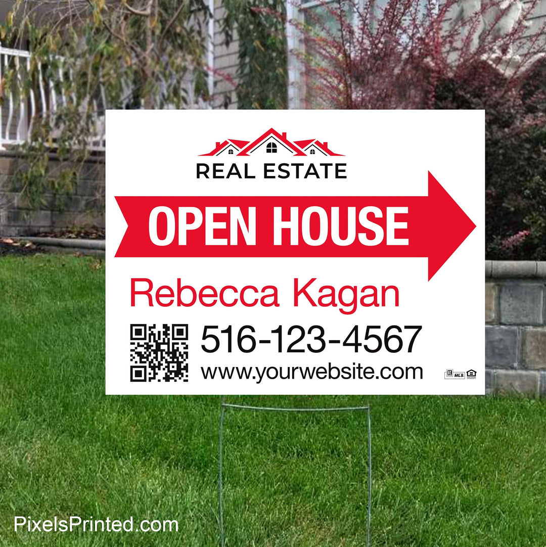 Independent real estate open house yard signs yard signs PixelsPrinted 