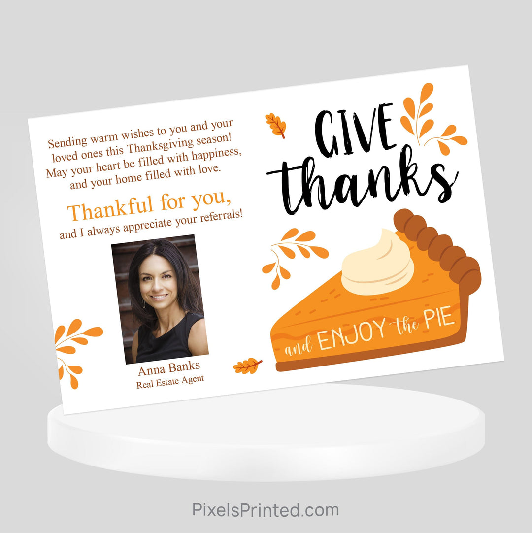 Keller Williams Fall Thanksgiving postcards PixelsPrinted 