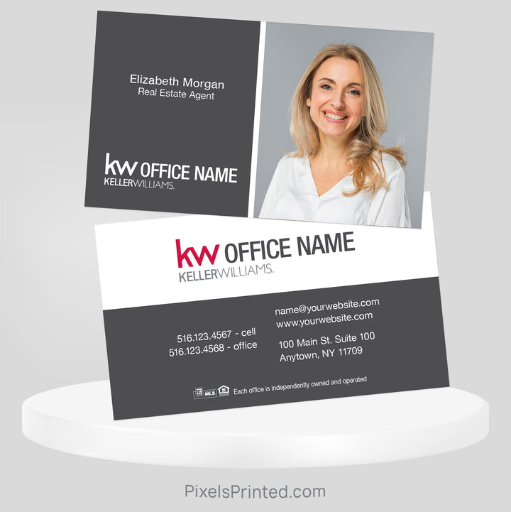 Keller Williams real estate business cards Business Cards PixelsPrinted 