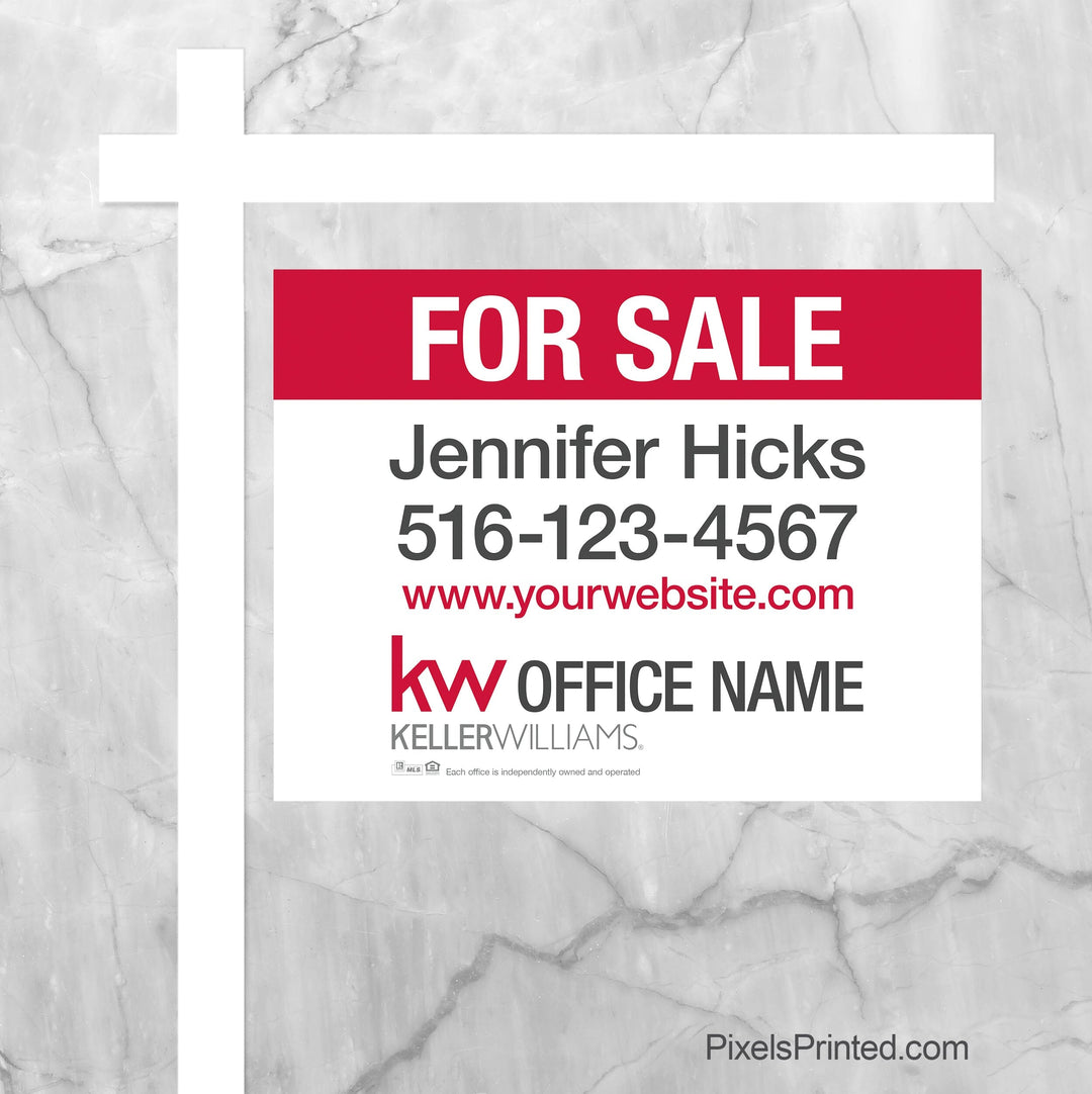 Keller Williams sign panels sign panels PixelsPrinted 