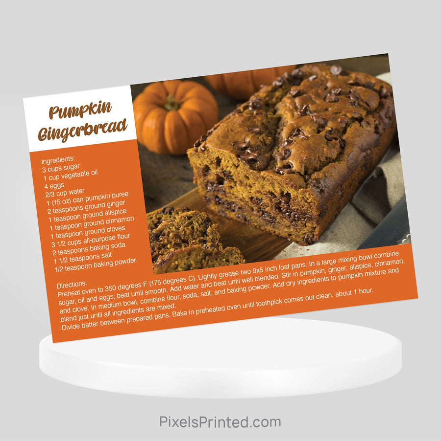 Realty One Group Thanksgiving recipe postcards PixelsPrinted 