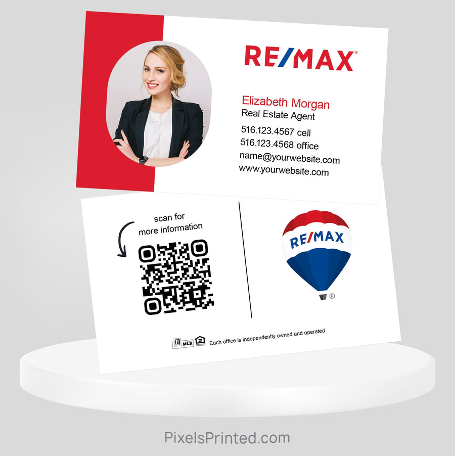 REMAX real estate business cards Business Cards PixelsPrinted 