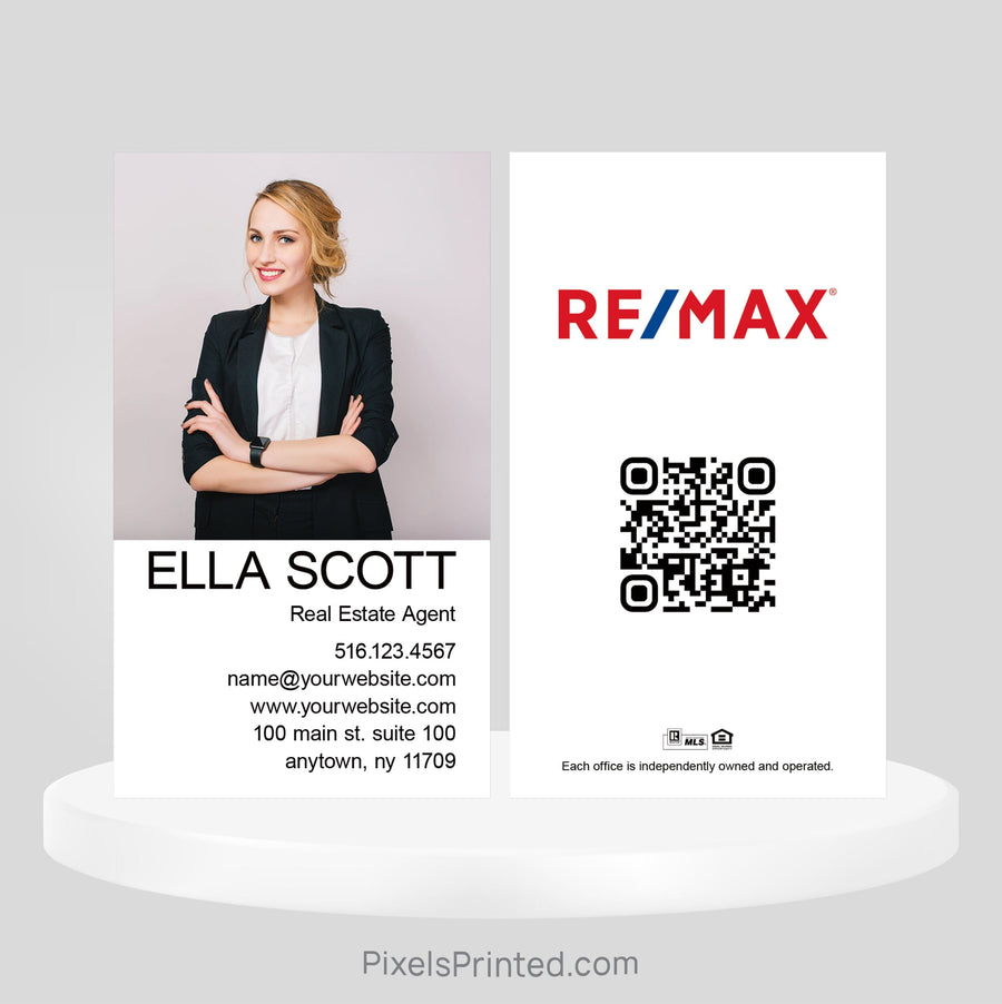 REMAX real estate business cards Business Cards PixelsPrinted 