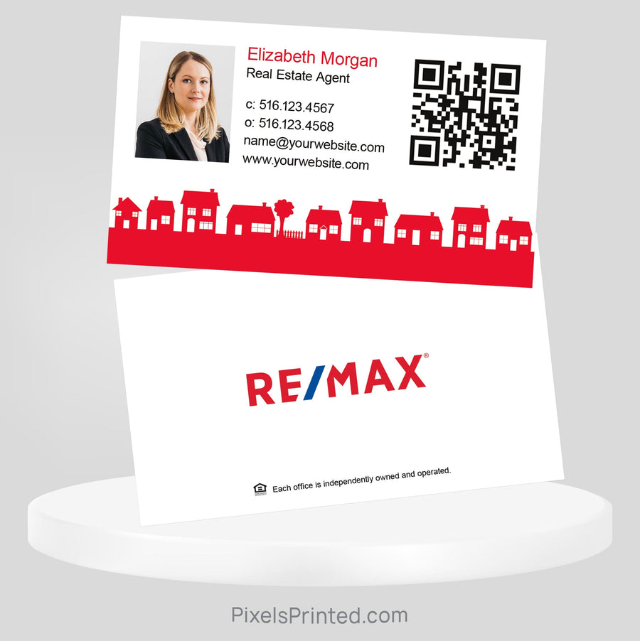 REMAX real estate business cards Business Cards PixelsPrinted 