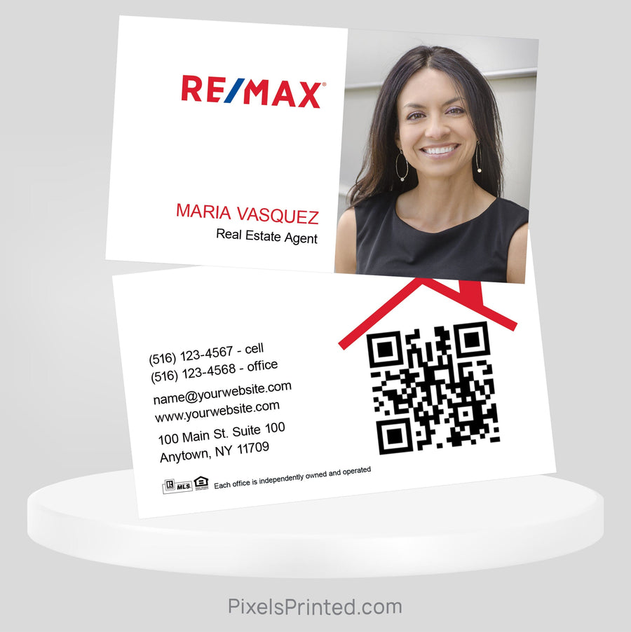 REMAX real estate business cards Business Cards PixelsPrinted 