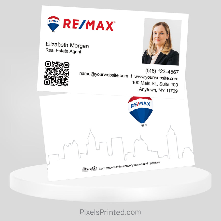 REMAX real estate business cards Business Cards PixelsPrinted 