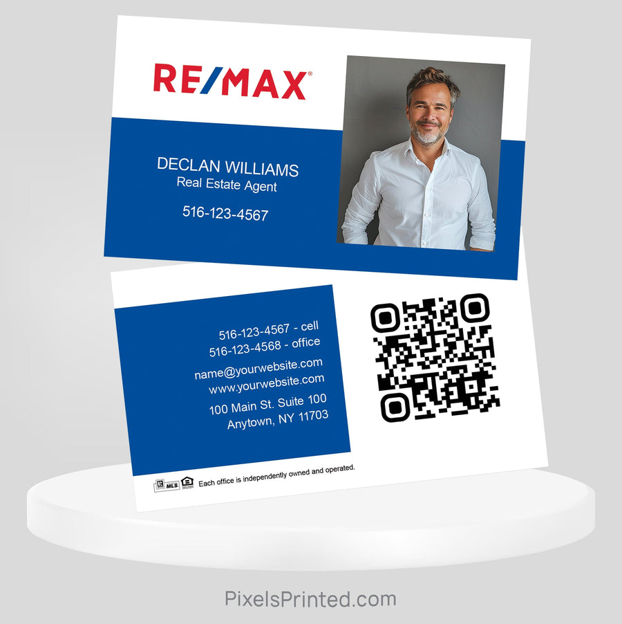 REMAX real estate business cards Business Cards PixelsPrinted 