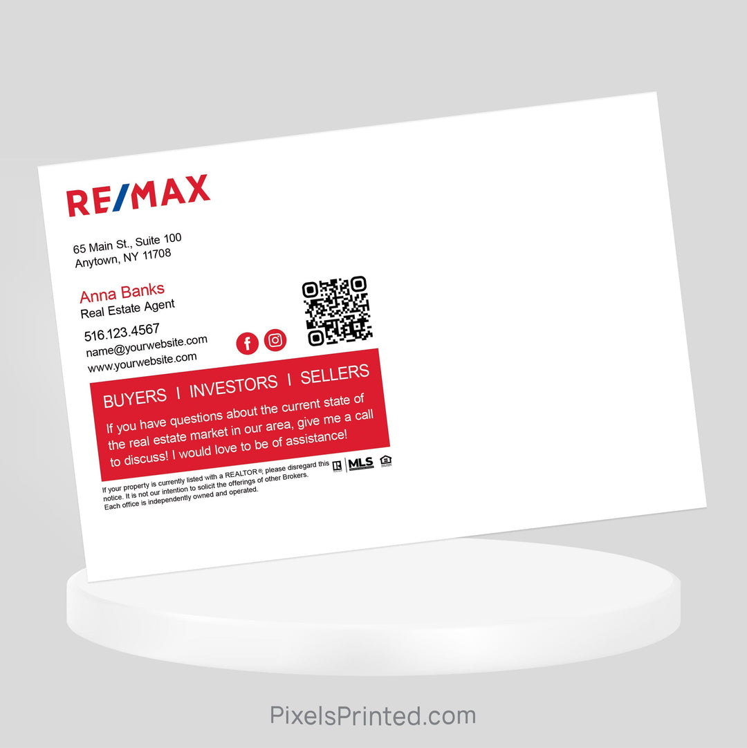 REMAX real estate Fall activities postcards PixelsPrinted 