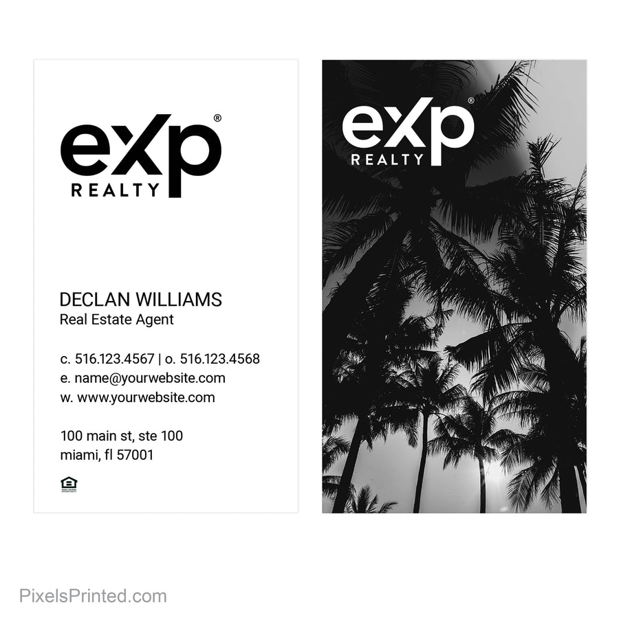 beach EXP realty business cards Business Cards PixelsPrinted 