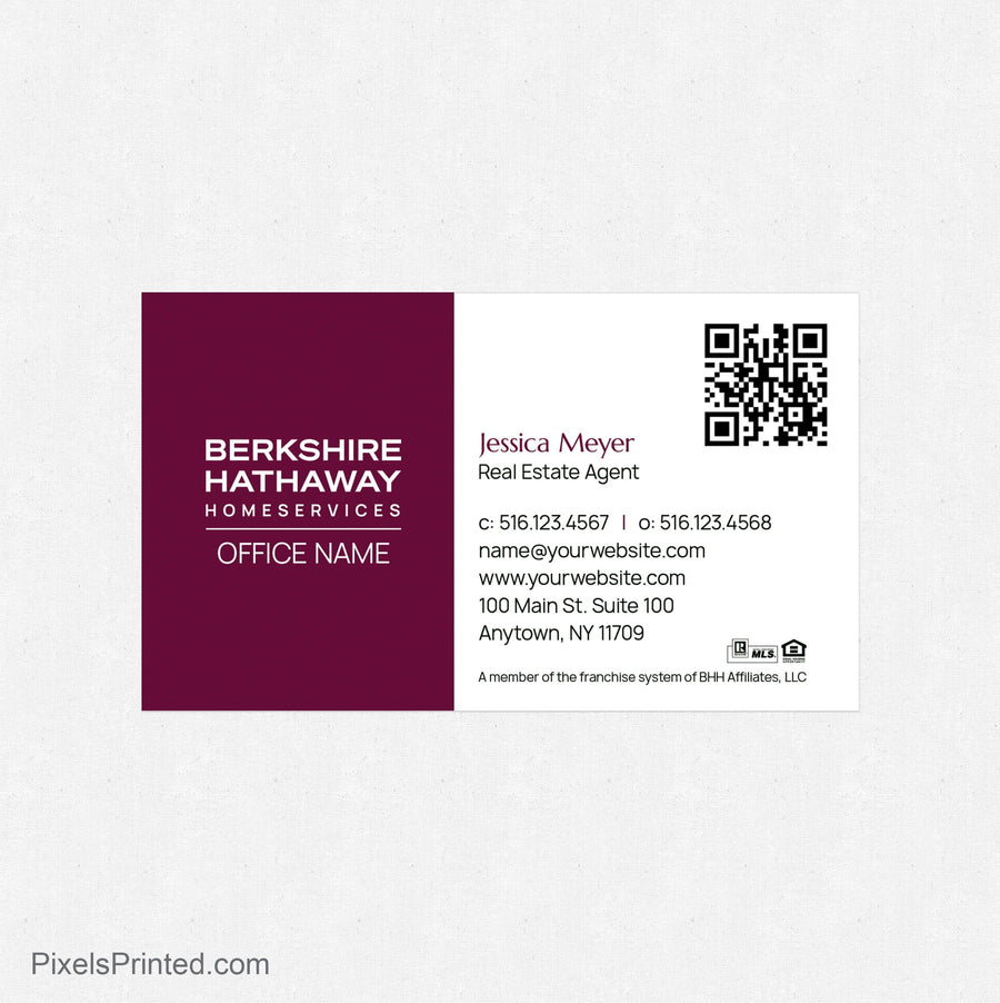 Berkshire Hathaway business card magnets PixelsPrinted 