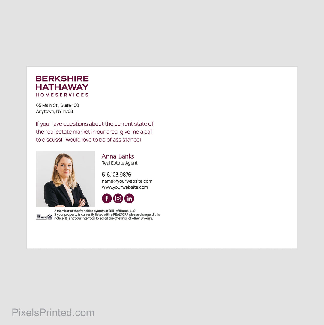 Berkshire Hathaway recipe postcards PixelsPrinted 
