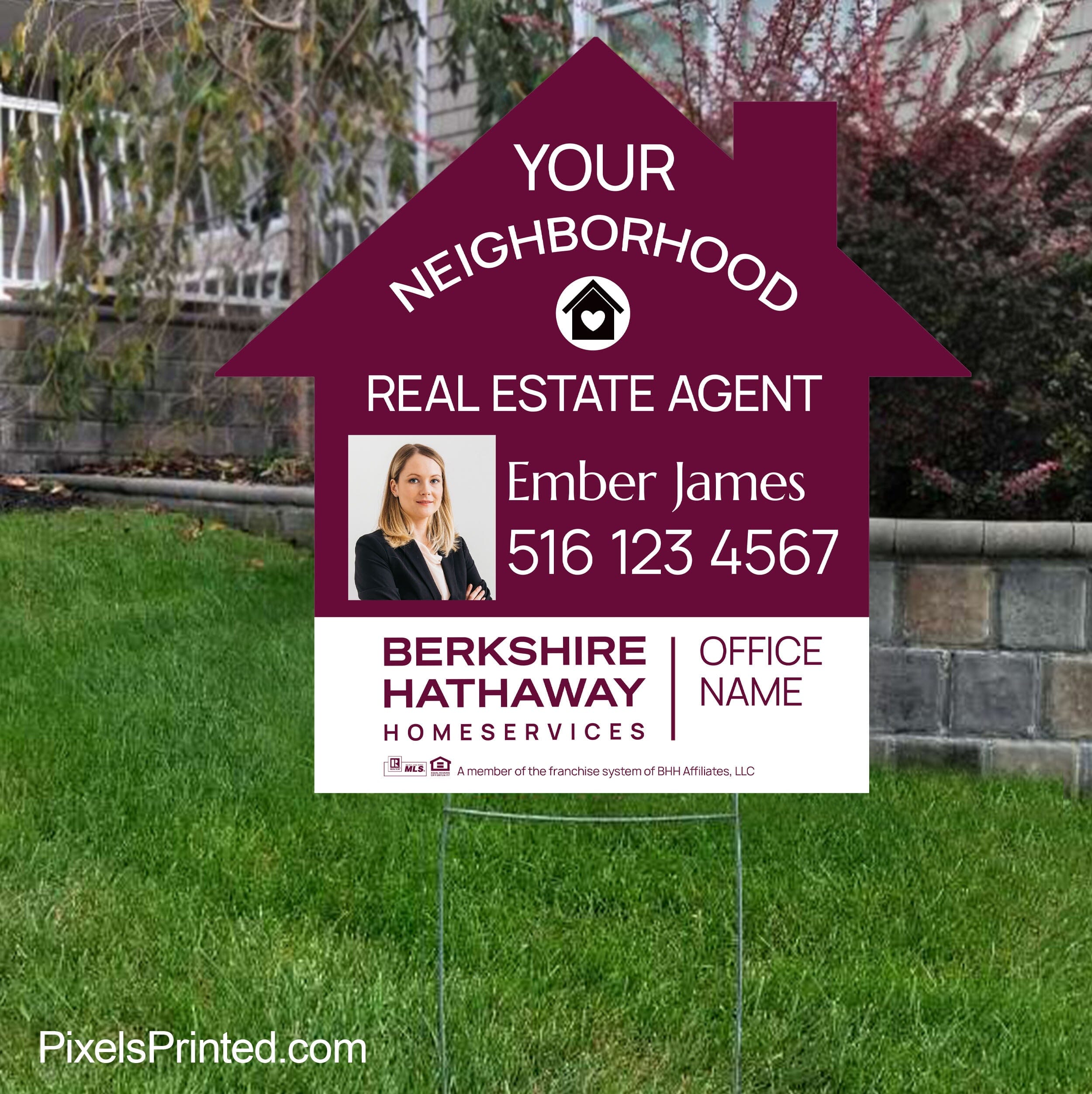 Berkshire Hathaway your neighborhood agent signs – PixelsPrinted