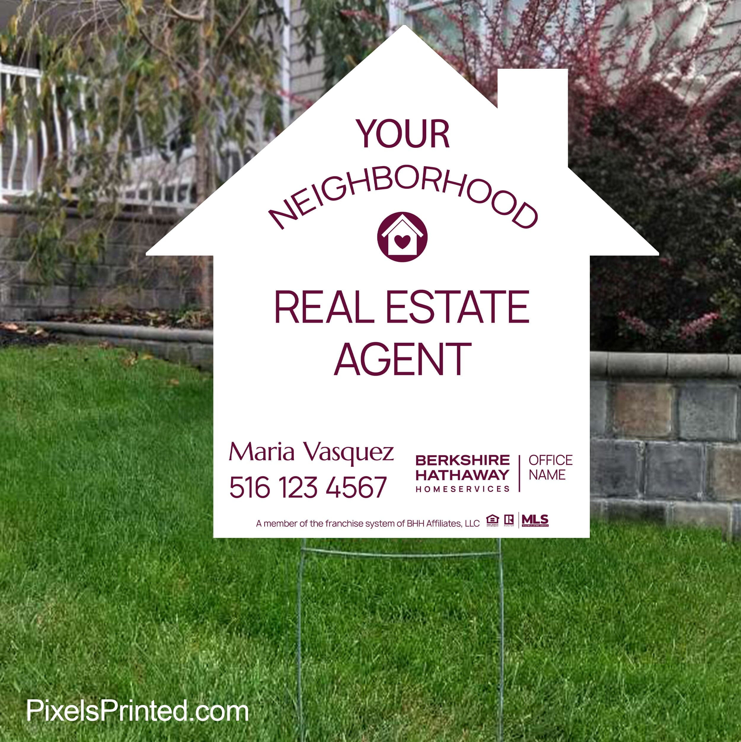 Berkshire Hathaway your neighborhood agent signs – PixelsPrinted