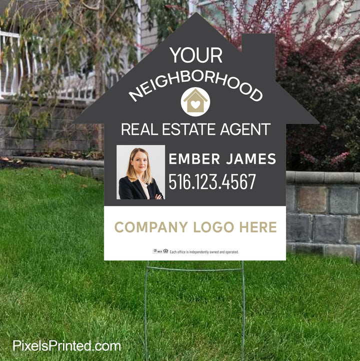 Century 21 your neighborhood agent yard signs yard signs PixelsPrinted 