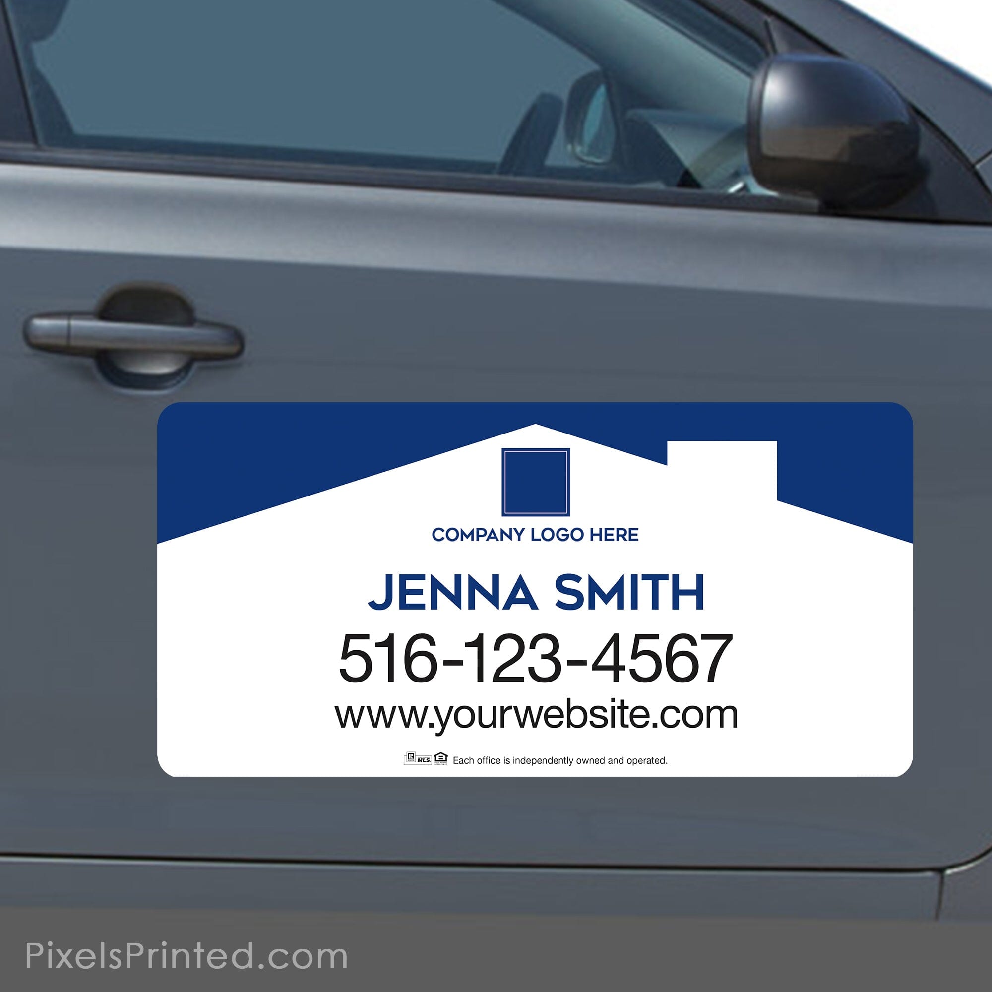 Berkshire Hathaway real estate car 2024 magnets - 11x17 with rounded corners, durable - set of TWO magnets - FREE UPS ground shipping