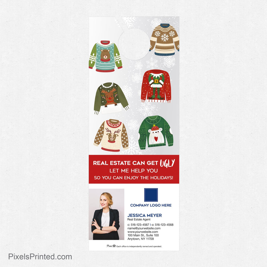 Coldwell Banker Christmas door hangers PixelsPrinted 