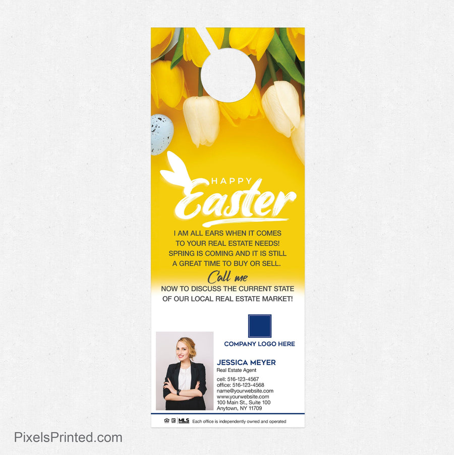 Coldwell Banker Easter door hangers PixelsPrinted 