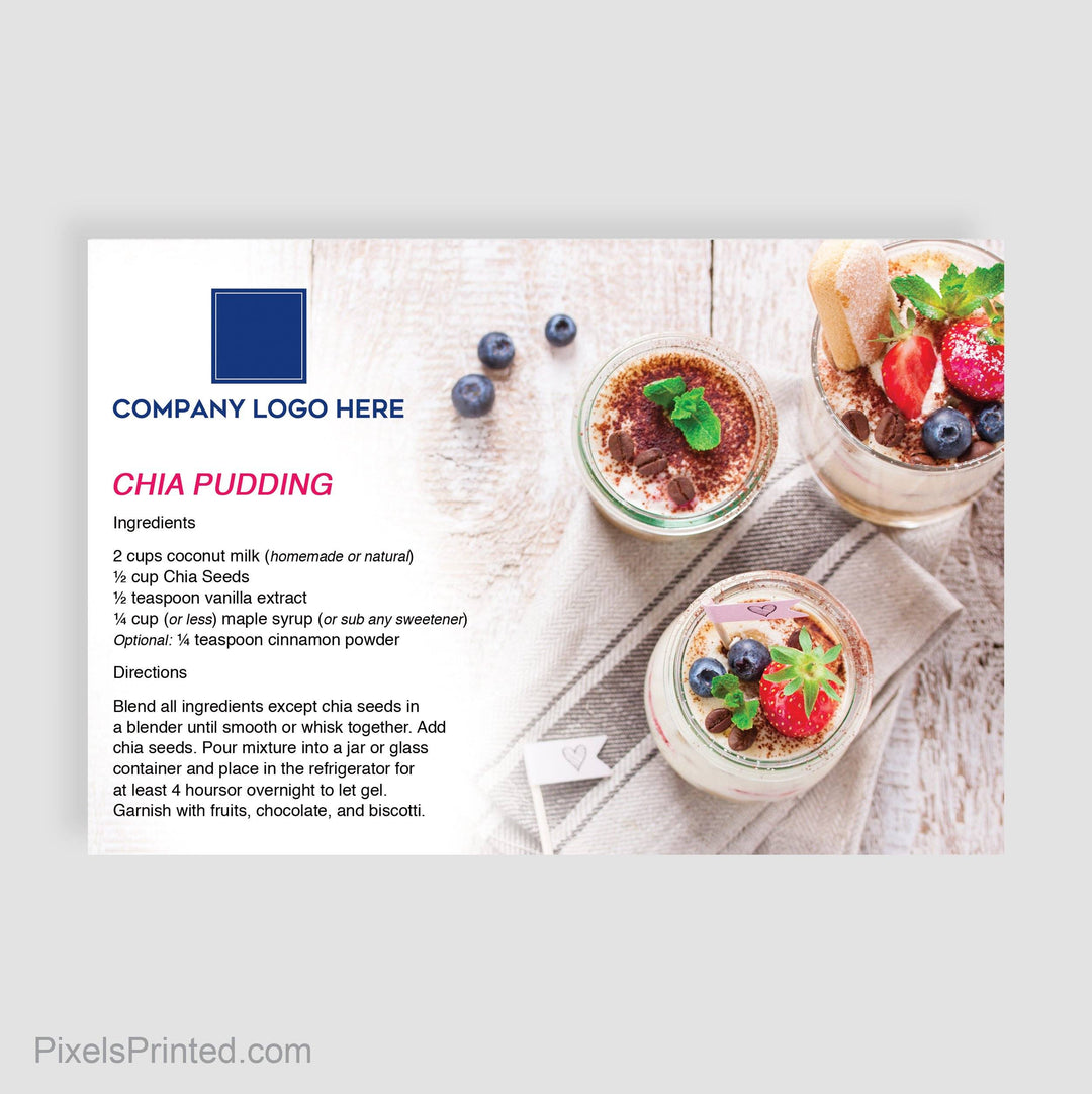 Coldwell Banker recipe postcards PixelsPrinted 
