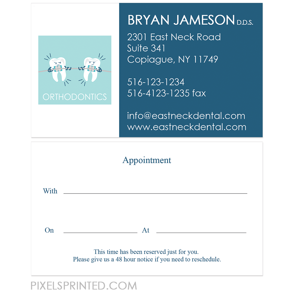 dentist business cards business cards PixelsPrinted 