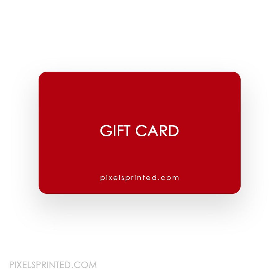 e-Gift Card Gift Card PixelsPrinted 