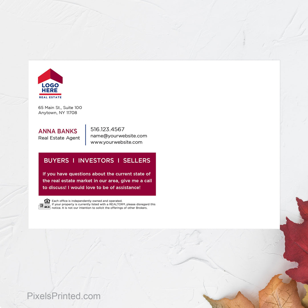 ERA real estate fall maintenance checklist postcards PixelsPrinted 
