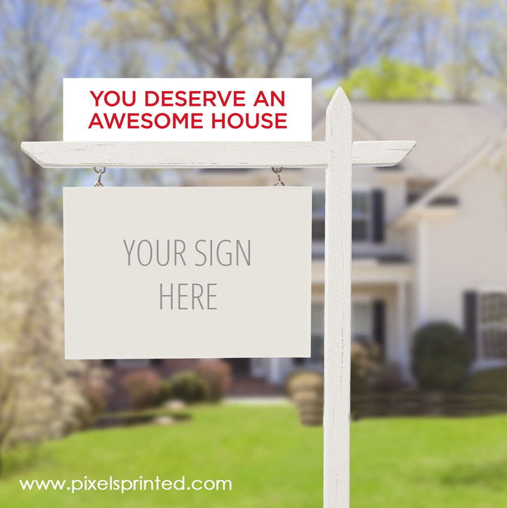 ERA real estate sign riders PixelsPrinted 