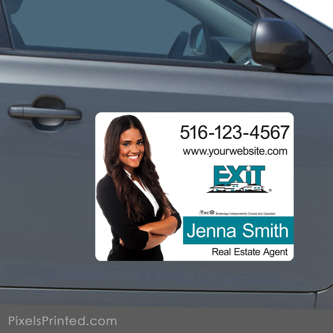 EXIT realty car magnets PixelsPrinted 