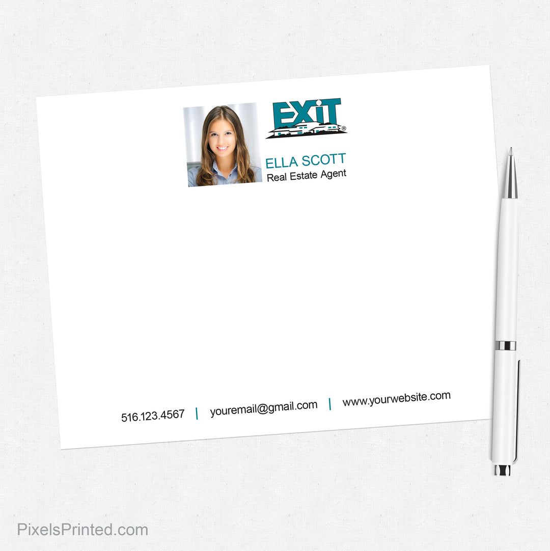 EXIT realty notecards notecards PixelsPrinted 