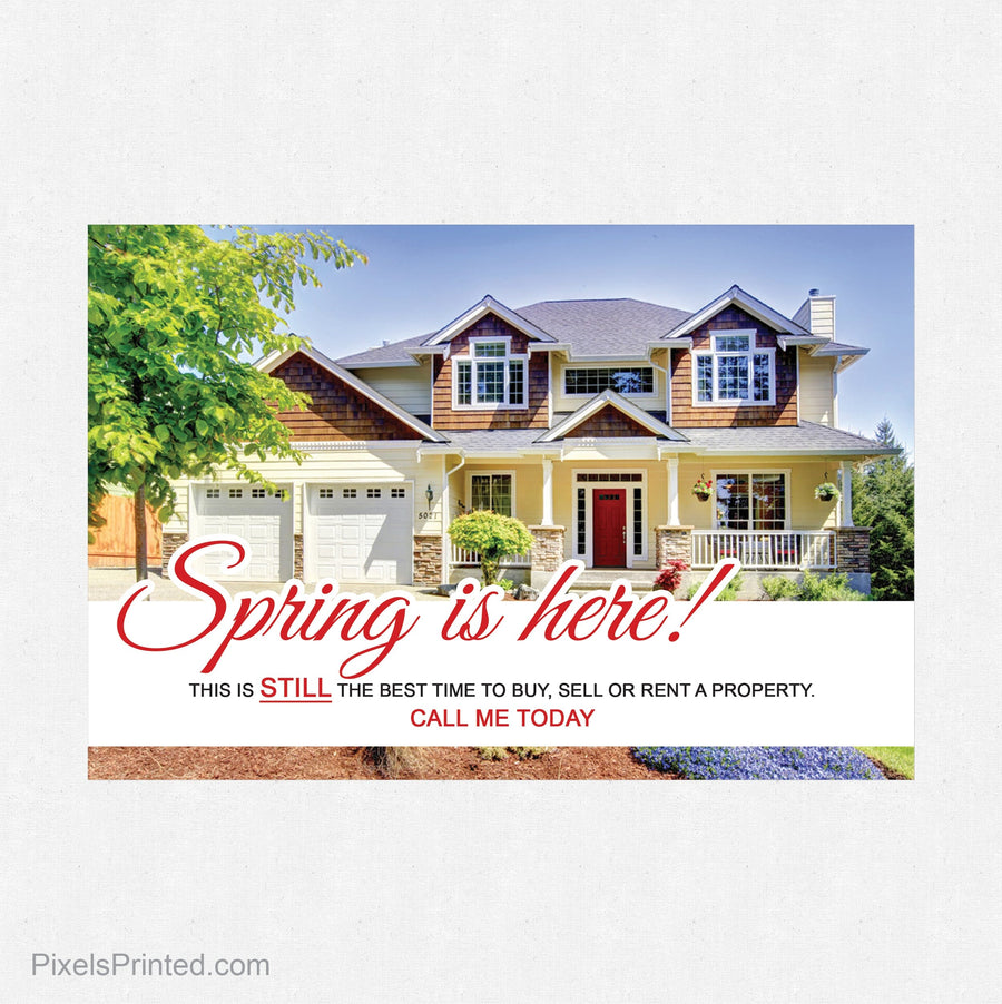 EXIT realty spring postcards PixelsPrinted 