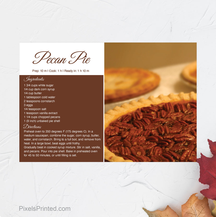 EXIT realty Thanksgiving recipe postcards postcards PixelsPrinted 
