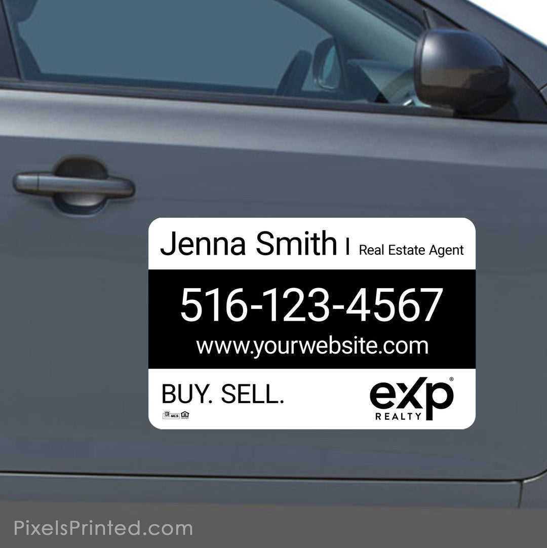EXP realty car magnets PixelsPrinted 