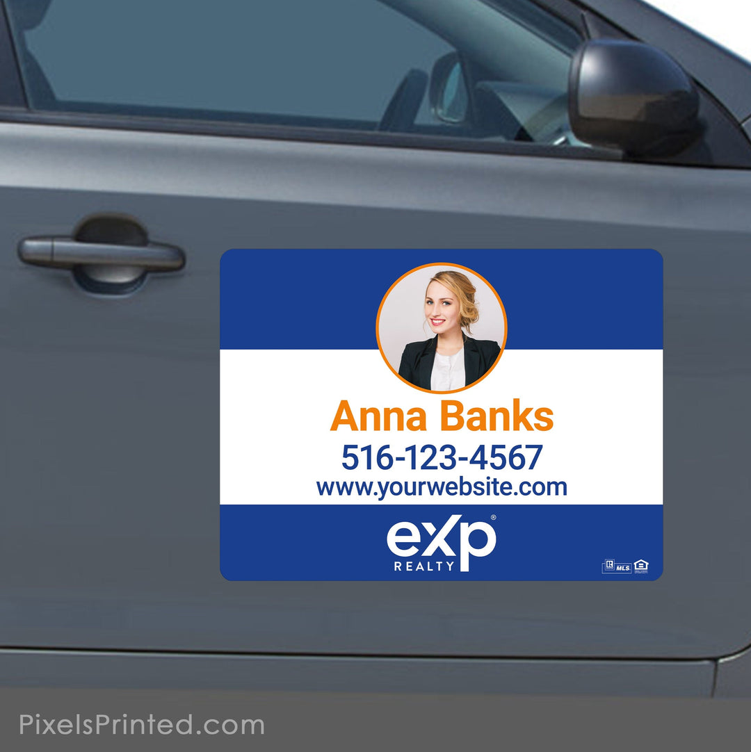 EXP realty car magnets PixelsPrinted 