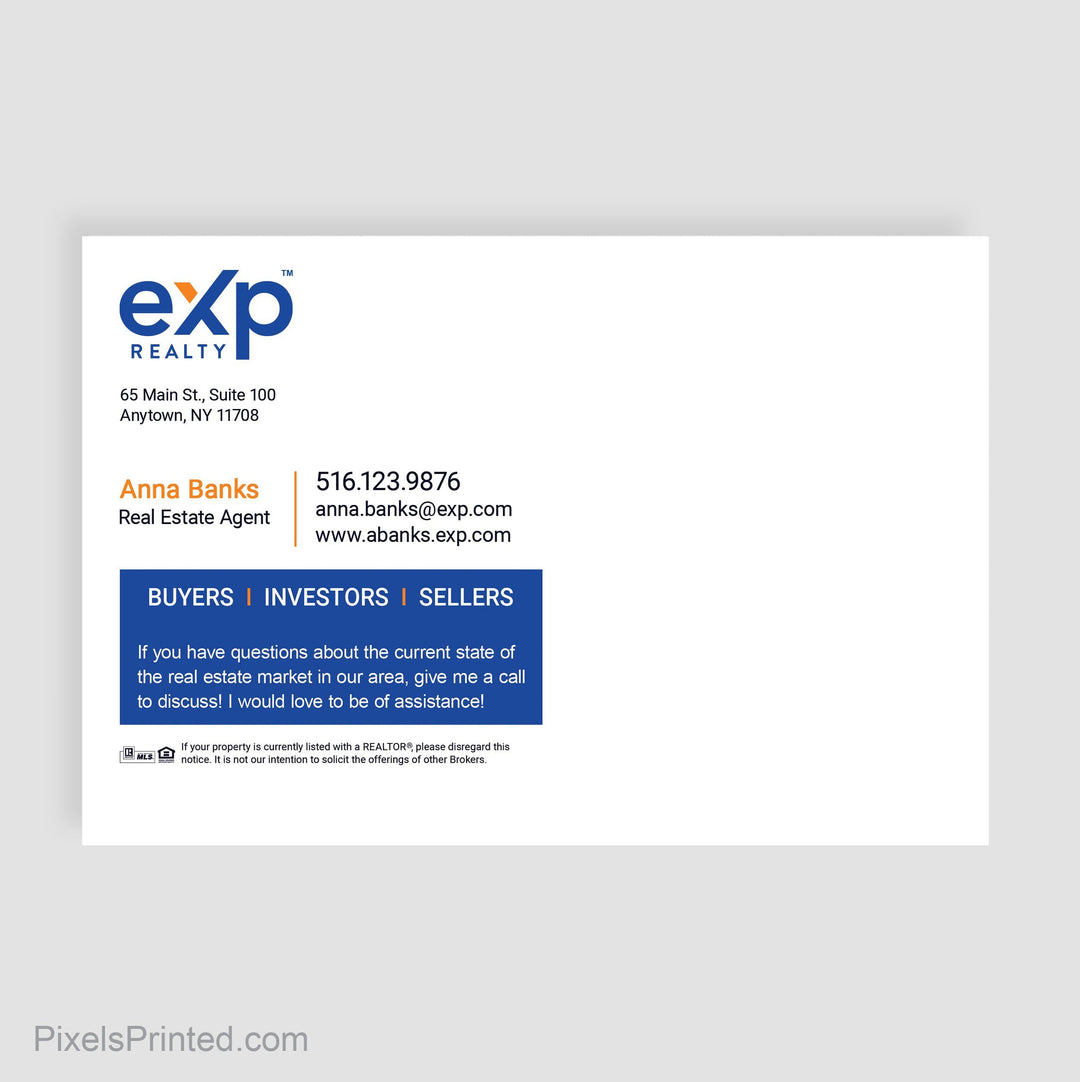 EXP realty postcards PixelsPrinted 