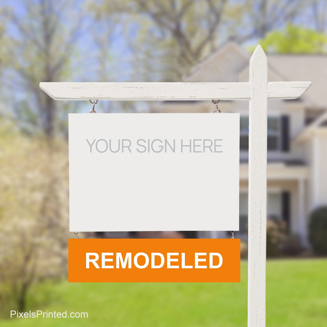 EXP realty remodeled sign riders PixelsPrinted 