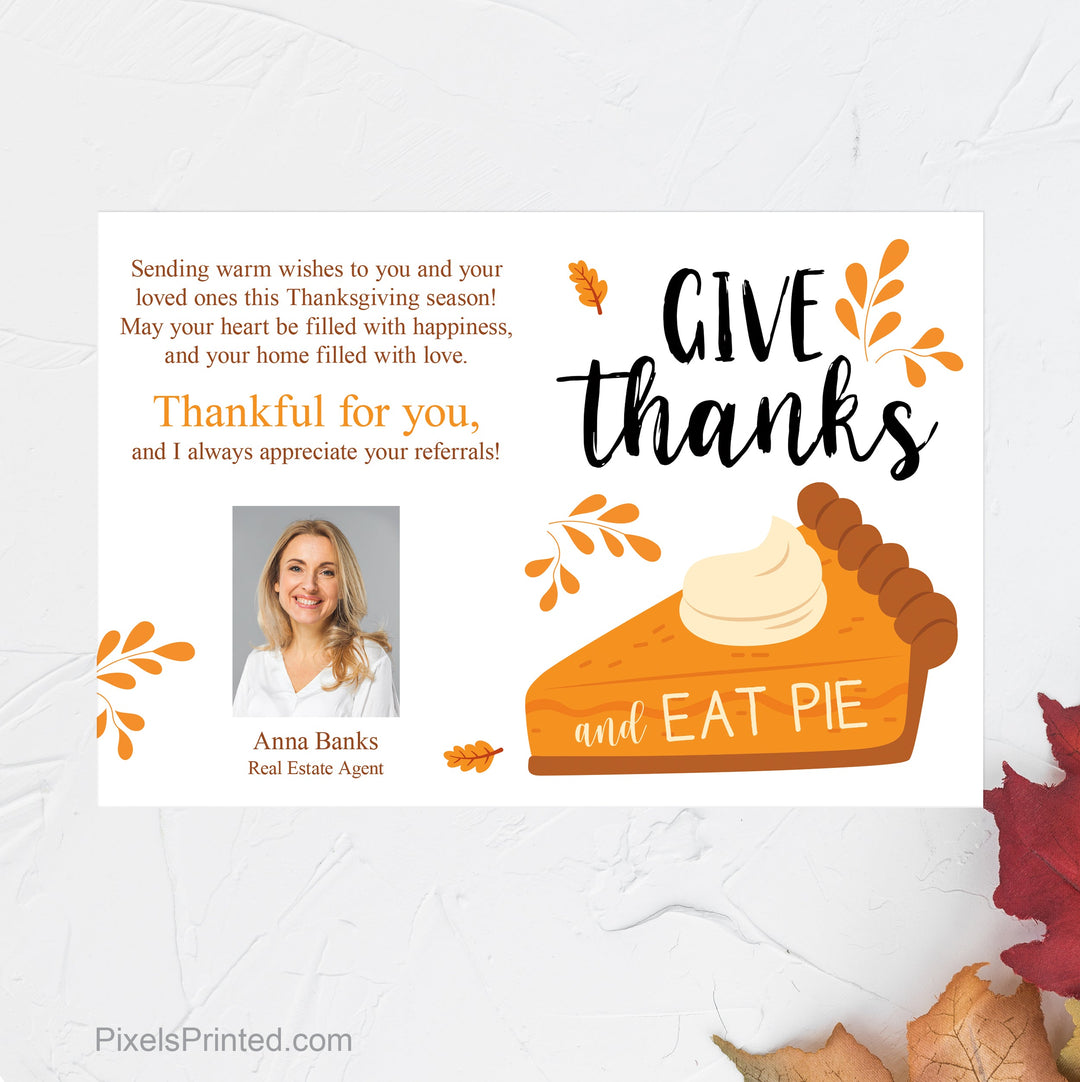 EXP realty Thanksgiving postcards postcards PixelsPrinted 