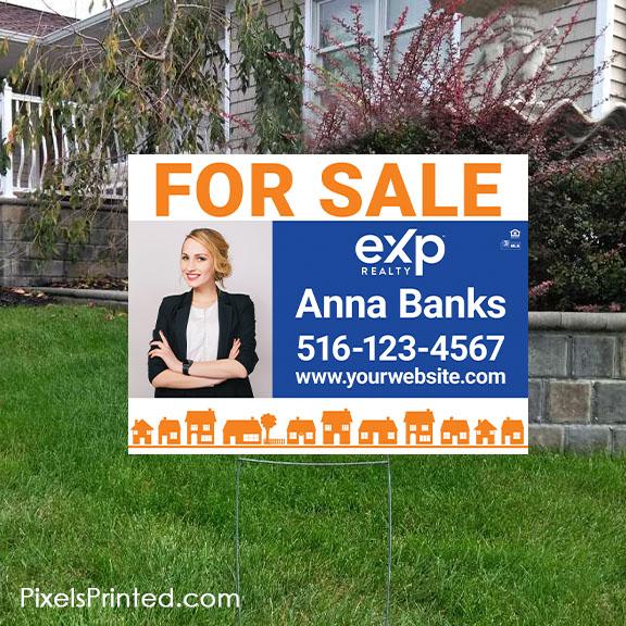 EXP realty yard signs