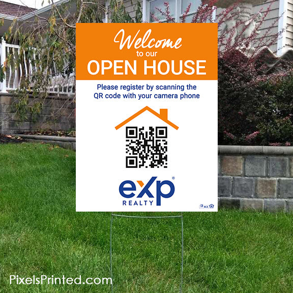 EXP realty yard signs yard signs PixelsPrinted 