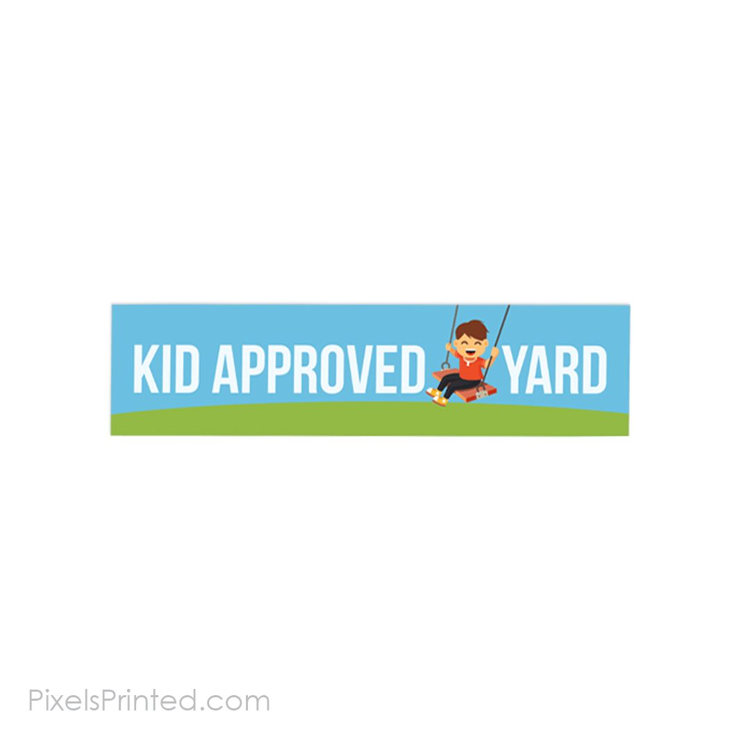  kid approved sign riders