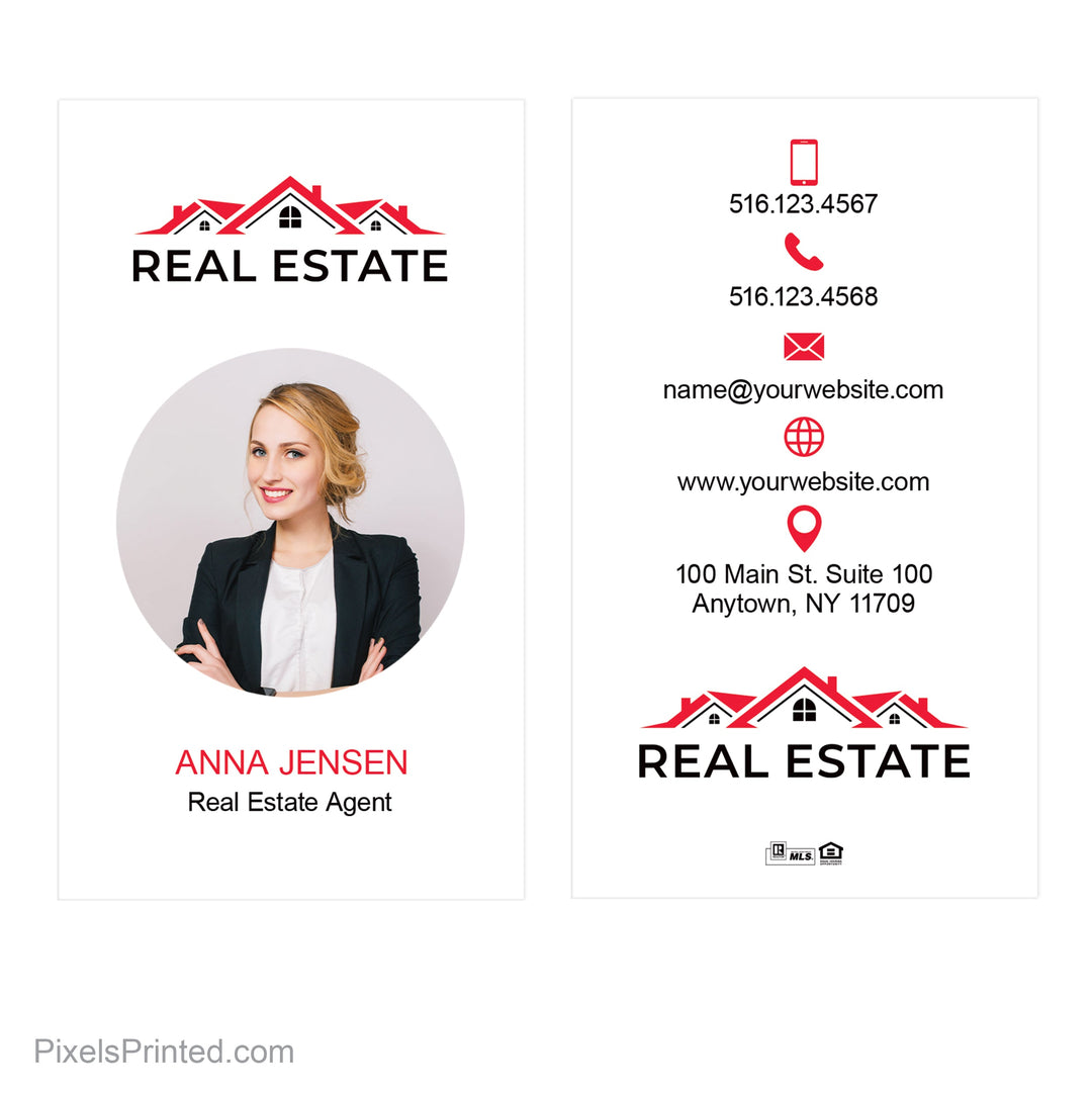 Independent real estate business cards Business Cards PixelsPrinted 