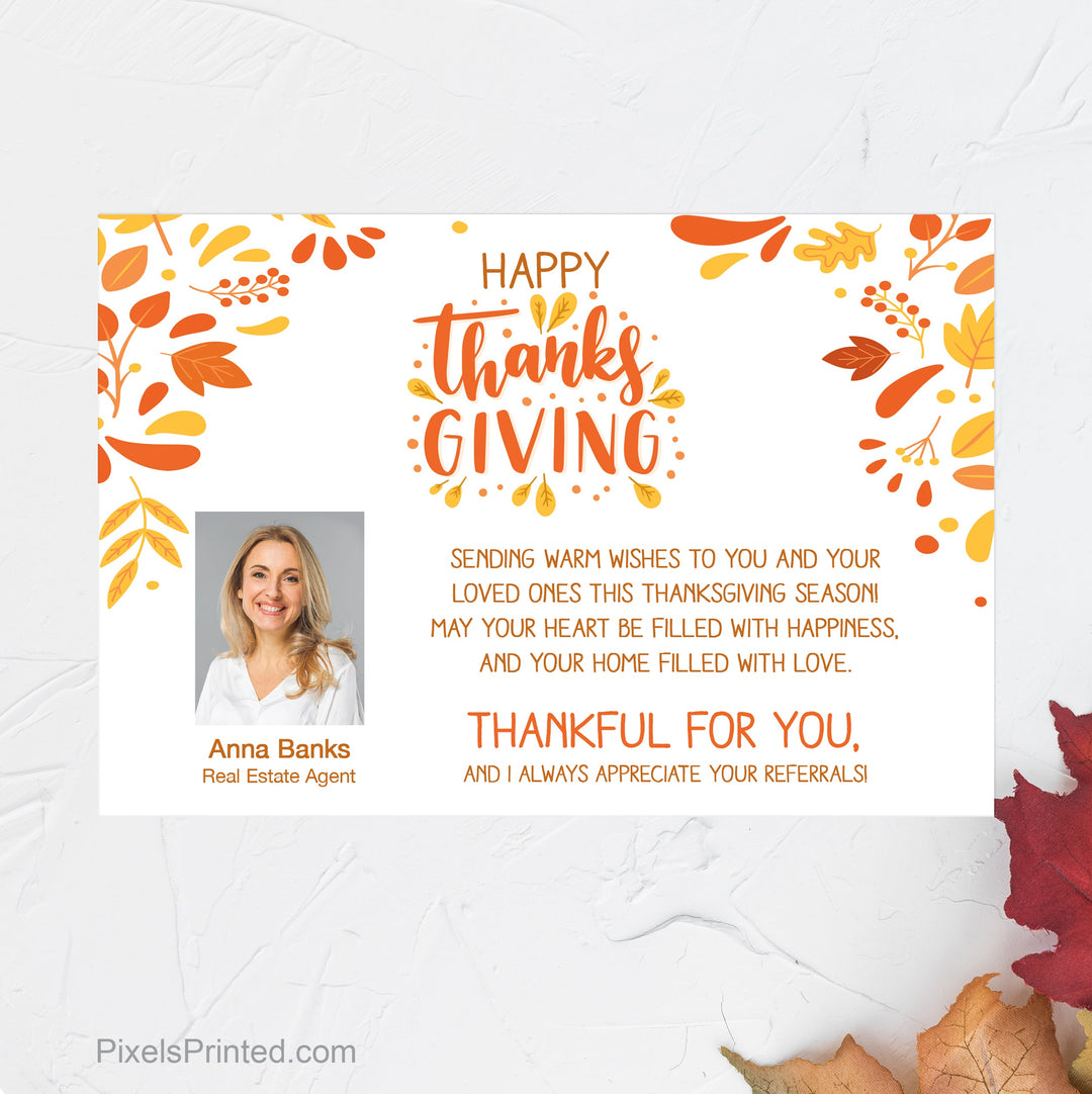 Keller Williams Thanksgiving postcards Post Cards PixelsPrinted 