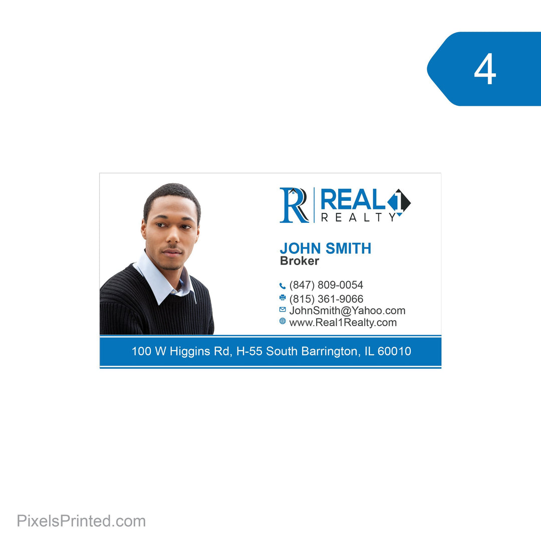 R1R custom business cards Pixels Printed 