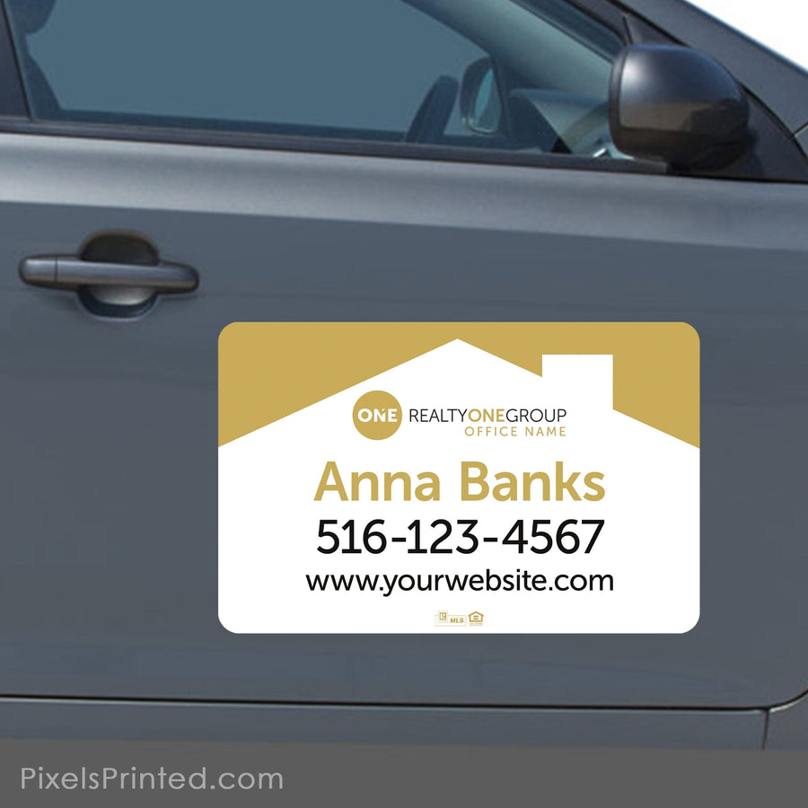 Realty ONE Group real estate car magnets PixelsPrinted 
