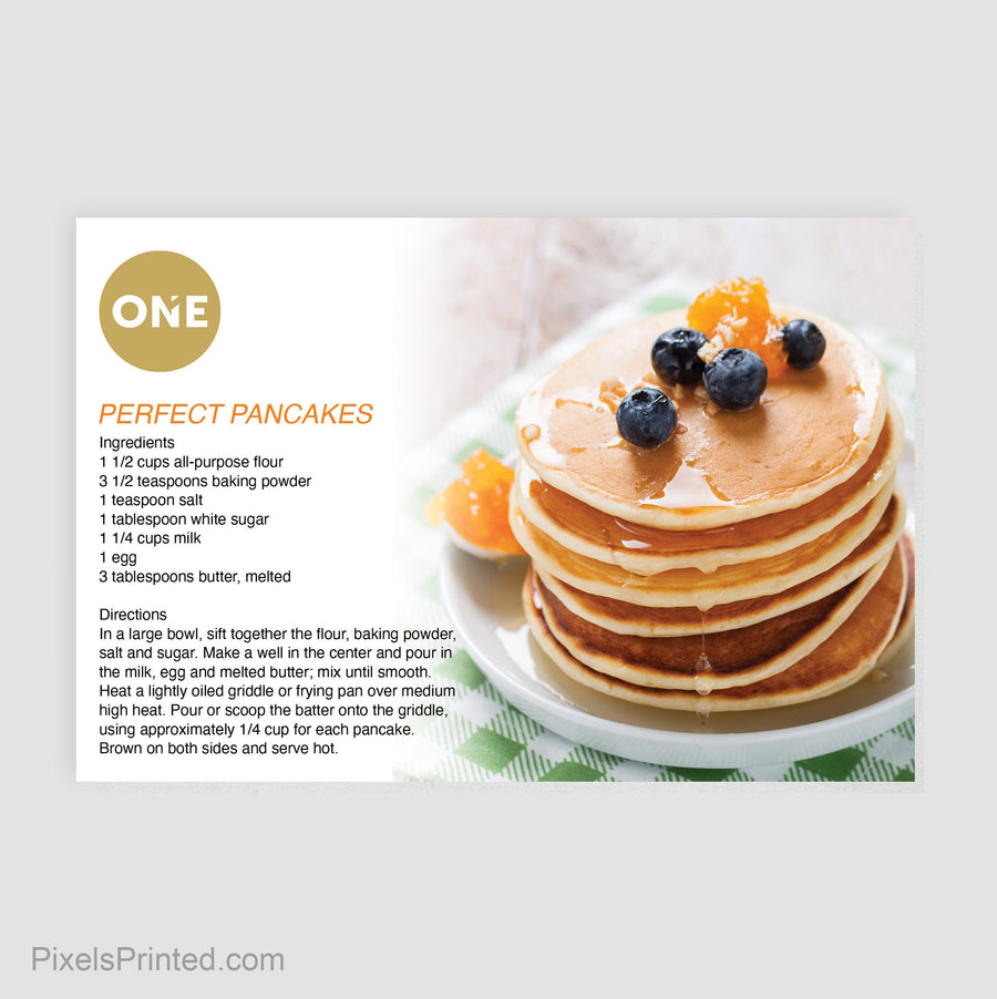 Realty ONE Group recipe postcards PixelsPrinted 